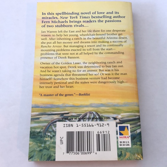 ⭐️5 for $15⭐️ Golden Lasso by Fern Michaels| Book - Picture 2 of 2